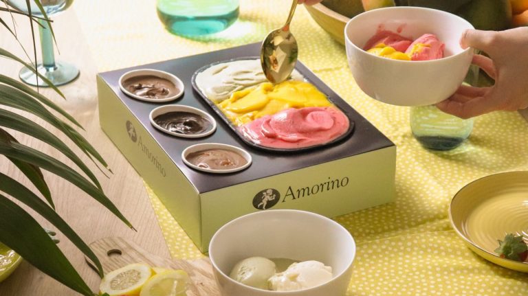 Gelados da Amorino já chegaram à Uber Eats e Glovo