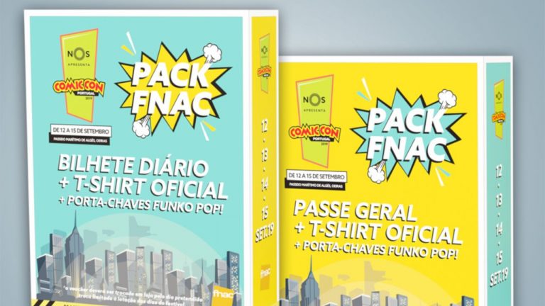 Comic Con Portugal 2019: Já estão disponíveis os packs FNAC