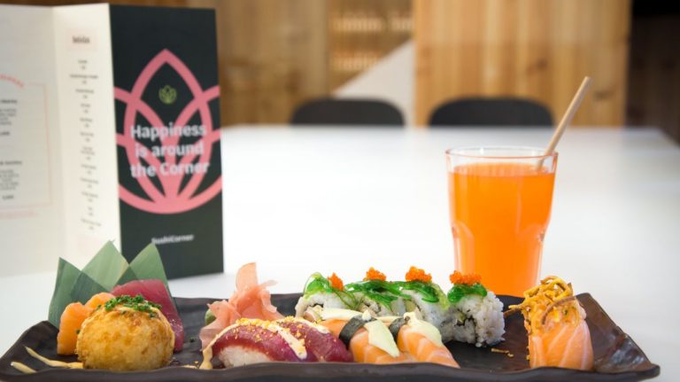SushiCorner agora já tem uma loja de rua