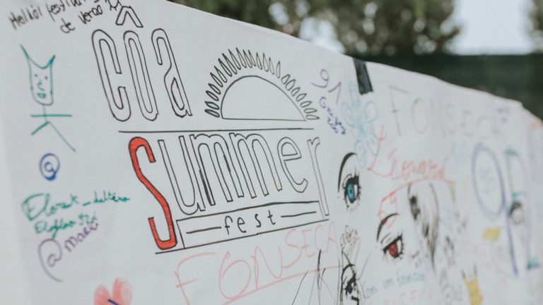 Côa Summer Fest vai ter obra de arte feita com plástico recolhido pelos festivaleiros