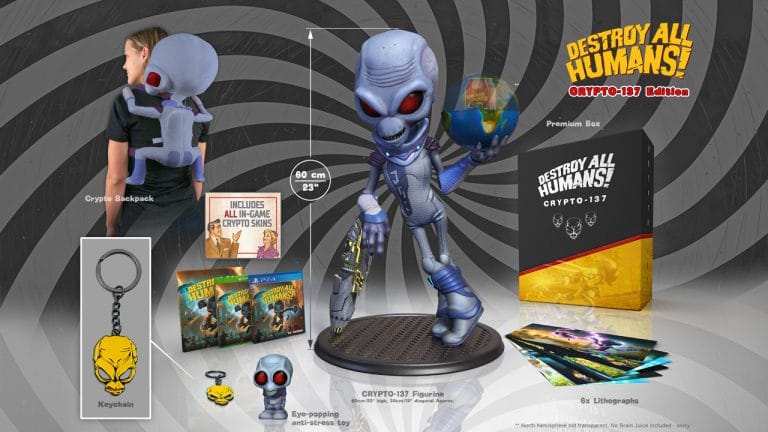 Leva um alien para casa com as edições especiais de Destroy All Humans!