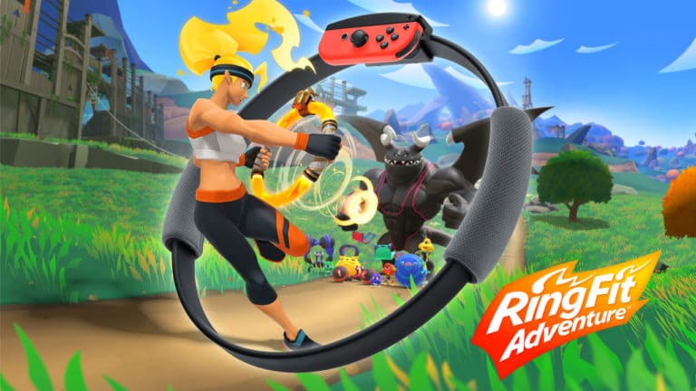 A Nintendo quer fazer-te suar com o Ring Fit Adventure