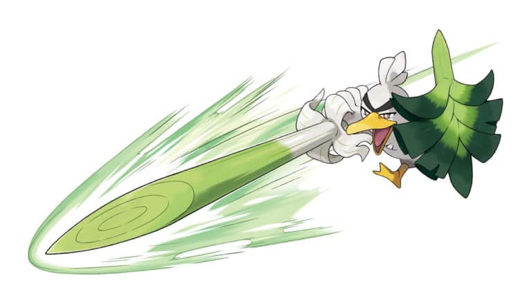 Farfetch’d recebe uma evolução em Pokémon Sword e Shield