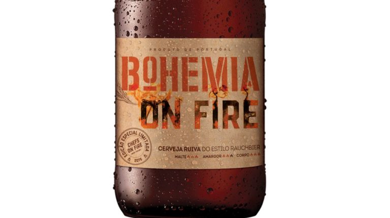 Há uma cerveja Bohemia exclusiva do Chefs on Fire