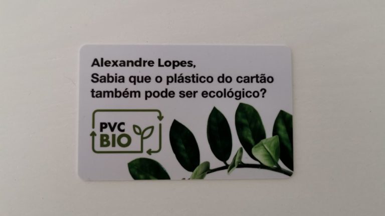 A SIBS já produz cartões em PVC biodegradável