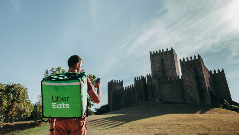 Uber Eats já chegou a Guimarães
