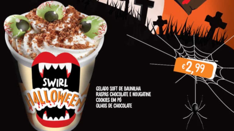 Vem aí um novo gelado Swirl mesmo a tempo do Halloween