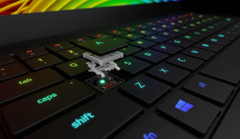 O novo portátil da Razer tem um teclado ótico