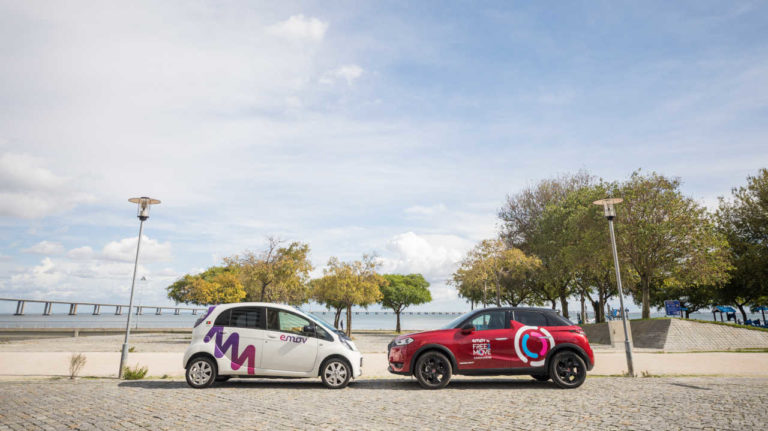 Serviço de carsharing Emov by Free2Move temporariamente suspenso em Lisboa