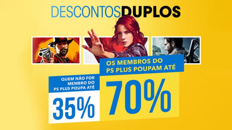 Jogos de peso com descontos duplos com o PS Plus em novembro