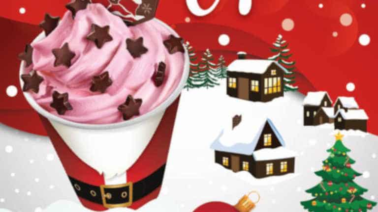 Há um novo Swirl de Natal da Olá