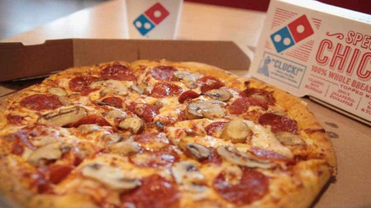 Domino's Pizza grátis