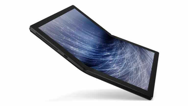 A Lenovo revelou o primeiro PC com ecrã dobrável do mundo