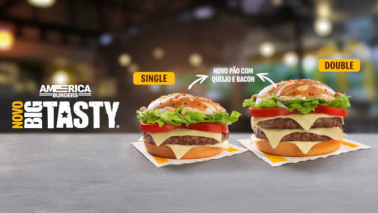 Big Tasty ganha versão com dois hambúrgueres e novo pão delicioso