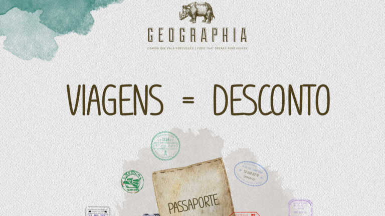 Viajam muito para o estrangeiro? Podem ter descontos no restaurante Geographia