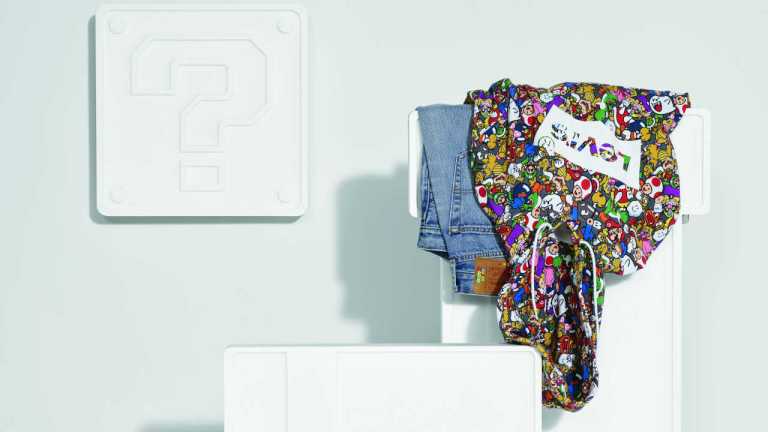 Calças, sweats e bolsas do Super Mario? Sim, e chegam-nos por parte da Levi’s