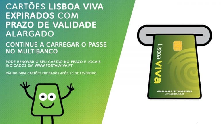 É agora possível carregar passes em cartões Lisboa VIVA expirados