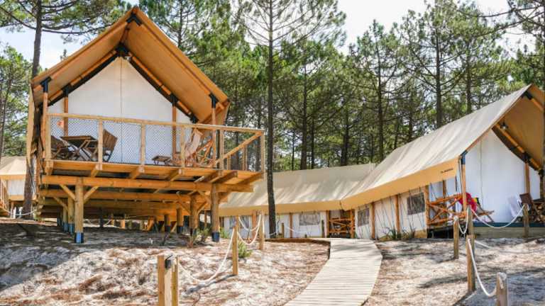 Ohai Nazaré. Novo resort ao ar livre oferece noites aos profissionais de saúde