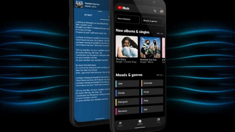 YouTube Music limita o acesso às letras