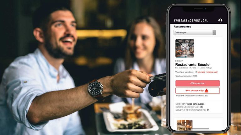 Delta Cafés e Classihy dão desconto de 50% a quem adquirir vouchers para ajudar a restauração