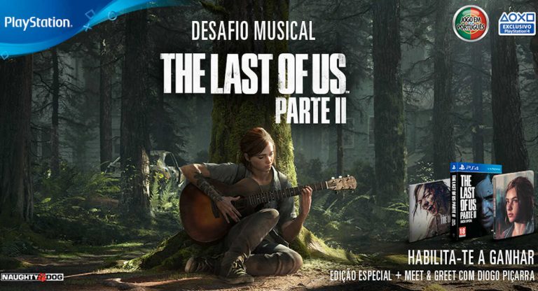 Diogo Piçarra interpreta tema de The Last of Us Parte II e a PlayStation desafia os jogadores a fazerem o mesmo