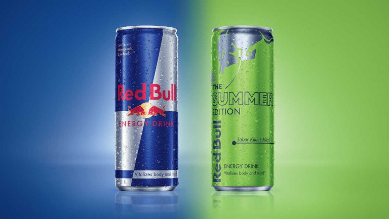 Novo Red Bull com sabor a kiwi e maçã já está disponível em Portugal