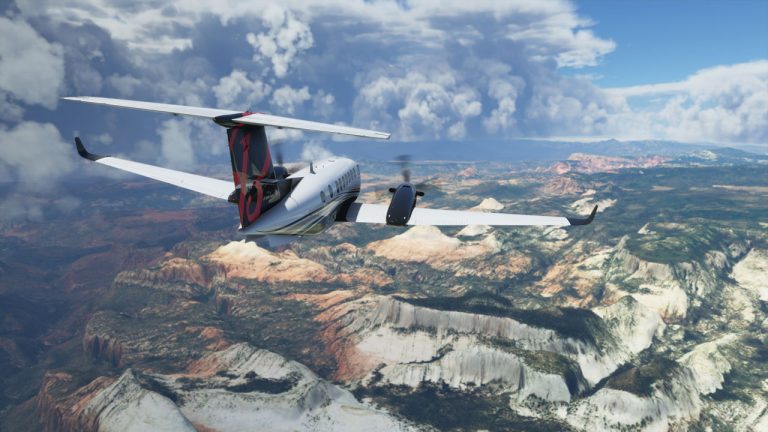 Mais de um milhão de jogadores já voaram no Microsoft Flight Simulator