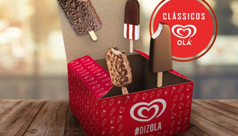 Olá disponibiliza temporariamente nova box de gelados só com sabores clássicos através da Uber Eats