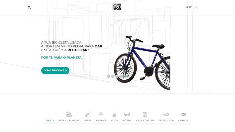 Dar e Reutilizar. Nova plataforma quer ajudar o ambiente pela diminuição do consumo