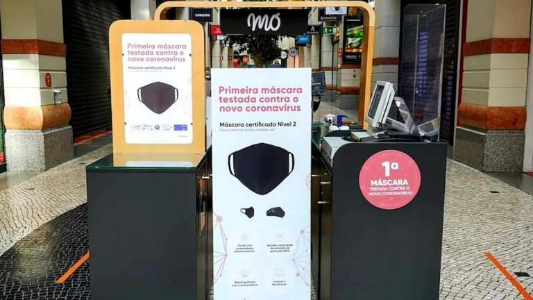 Centro Comercial Colombo e o NorteShopping já têm pop-up stores que vendem as famosas máscaras da MO
