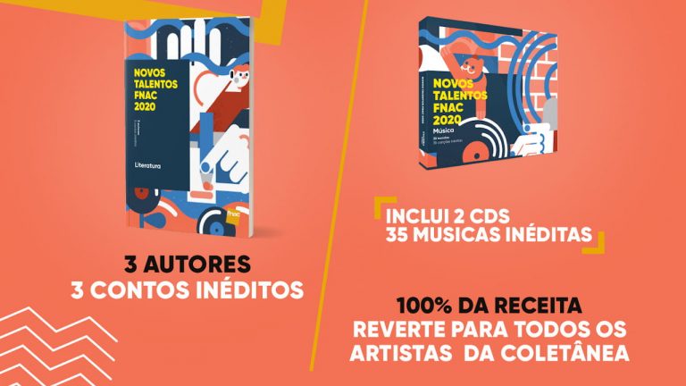 CD e livro dos Novos Talentos FNAC 2020