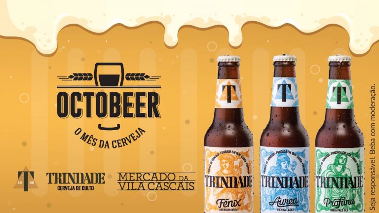 Mercado da Vila em Cascais e Cerveja Trindade juntam-se para celebrar o mês da cerveja
