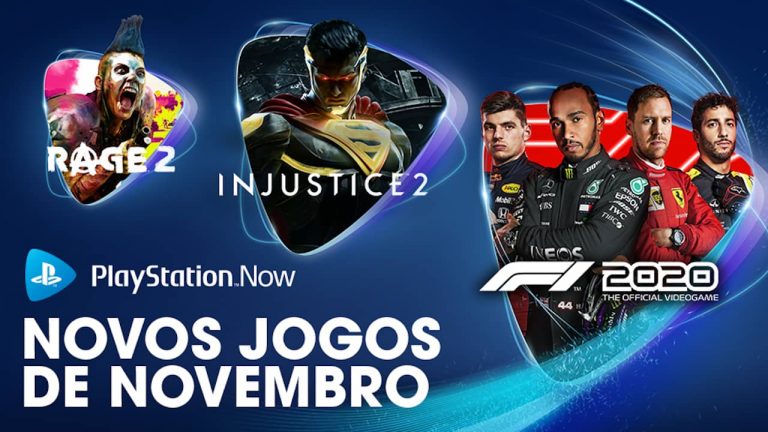 F1 2020, Injustice 2, RAGE 2 e outros chegam ao PlayStation Now em novembro