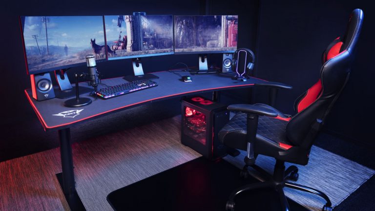 A nova mesa da Trust suporta carregamento sem fios