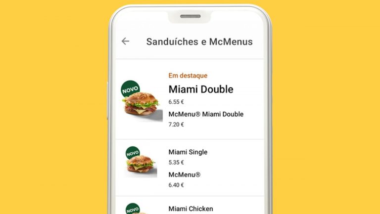 Já é possível fazer pedidos através da app McDonald’s