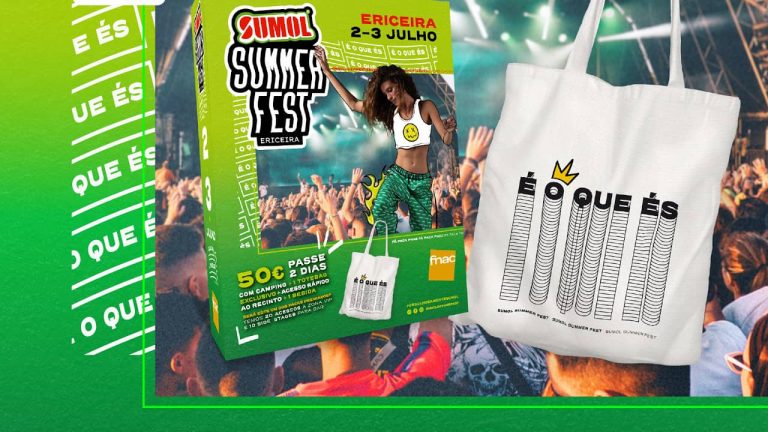 Fã Pack exclusivo FNAC Sumol Summer Fest à venda este sábado