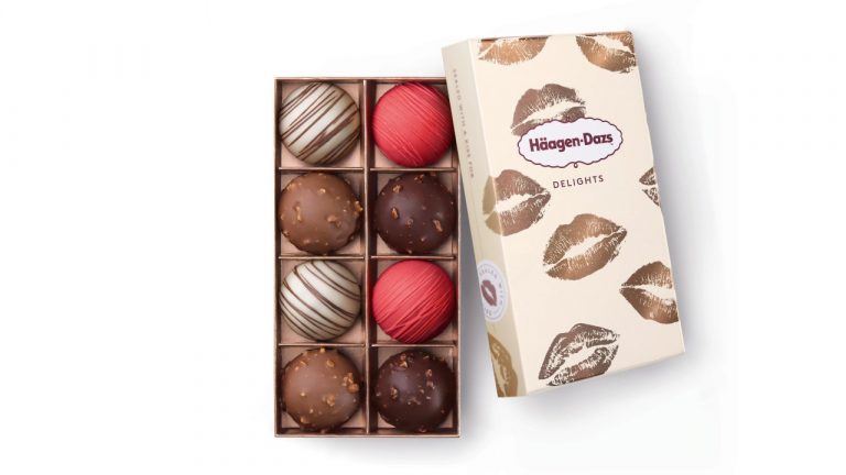 Os novos bombons da Häagen-Dazs prometem derreter na boca