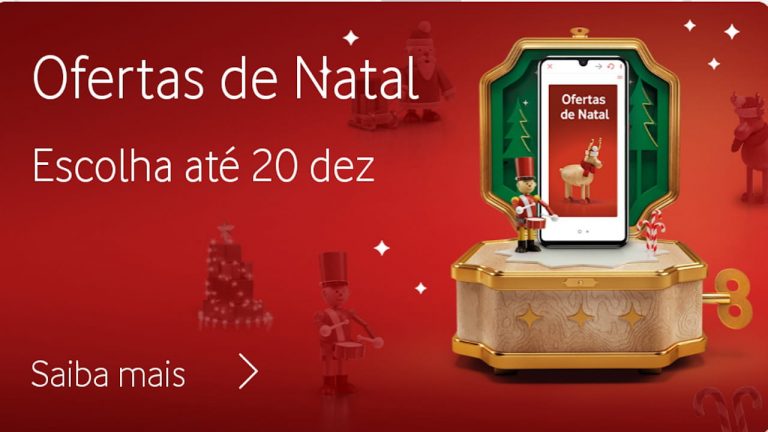 prendas de Natal Vodafone