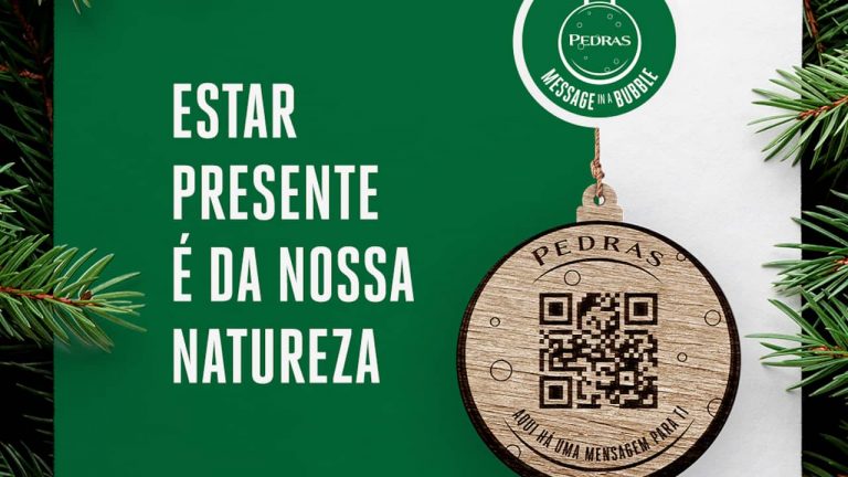 Iniciativa da Pedras permite enviar um vídeo em QR Code numa bola de Natal