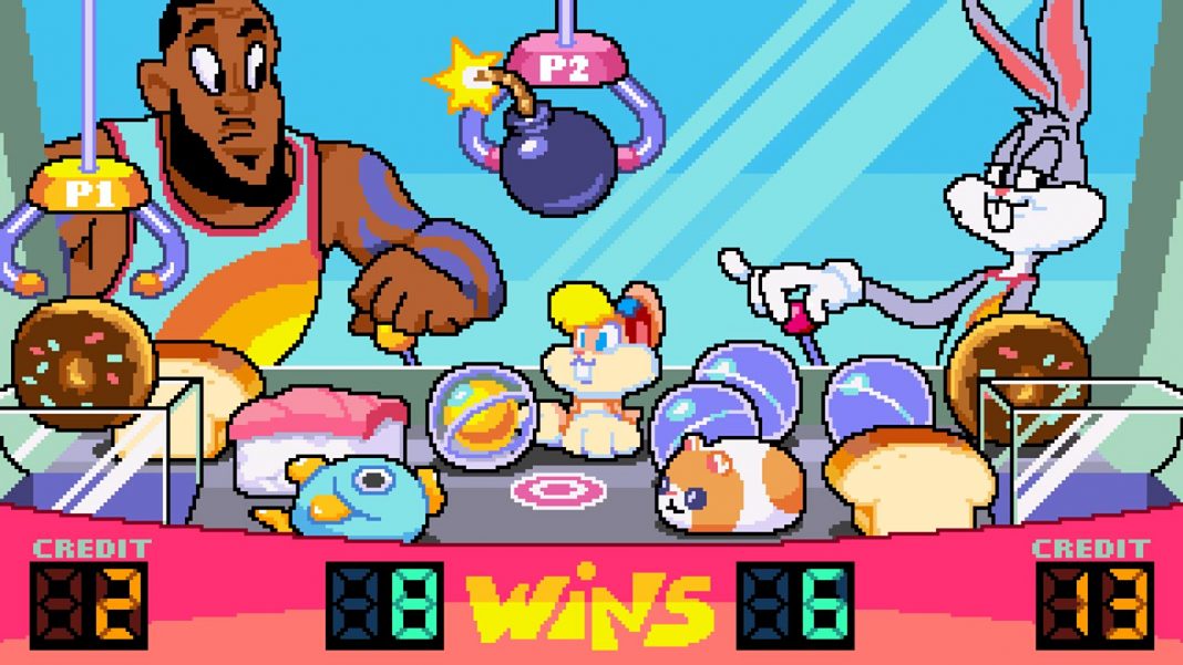 Ajuda o Bugs Bunny a criar um jogo inspirado no novo filme de Space Jam