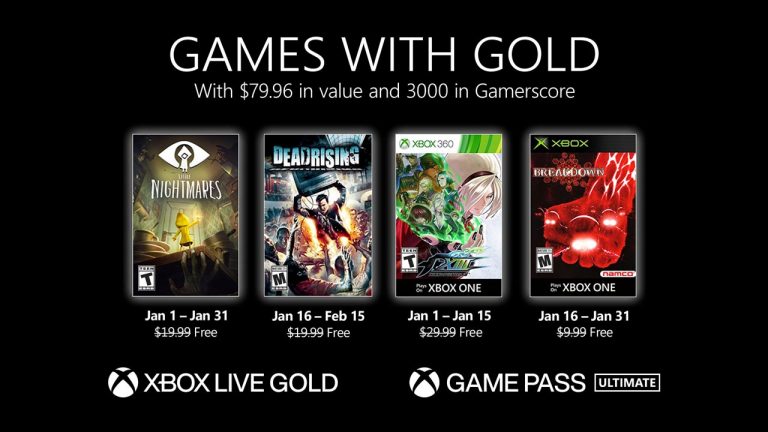 Xbox Games With Gold Janeiro 2021 - Little Nightmares e Dead Rising