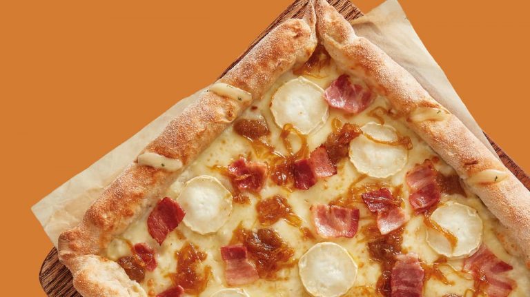 Nova pizza da Telepizza surge em formato quadrado e oferece uma combinação única de sabores