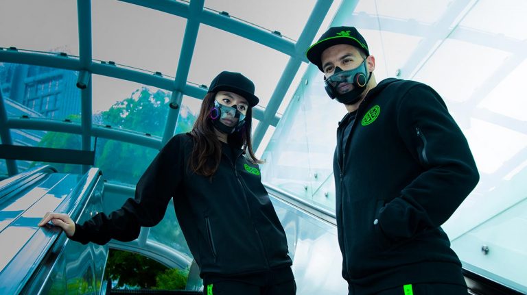 A Razer revelou o Projeto Hazel, uma máscara protetora com proteção N95 e iluminação RGB