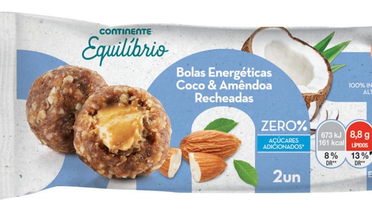 Bolas energéticas são a grande novidade Continente Equilíbrio