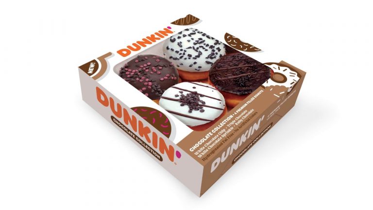 Há quatro novos donuts da Dunkin à venda no Continente