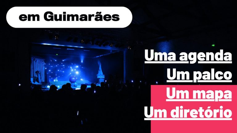 Guimarães lança plataforma com espetáculos, concertos e entrevistas