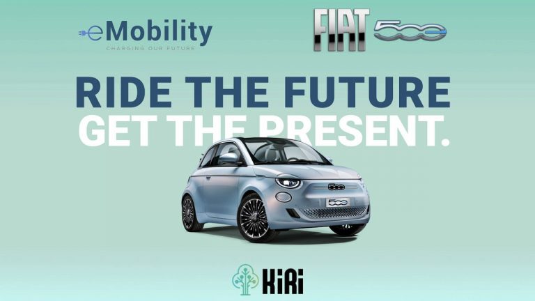 Kiri. Novo sistema vai recompensar os condutores de automóveis Fiat 500 com criptomoedas