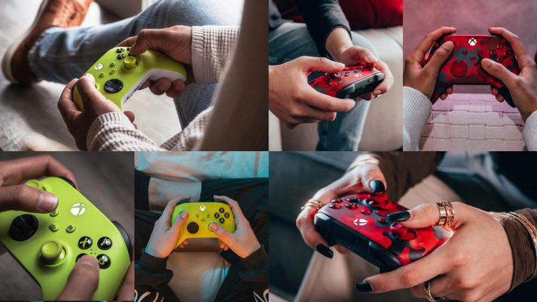 Os comandos da Xbox vestem duas novas cores