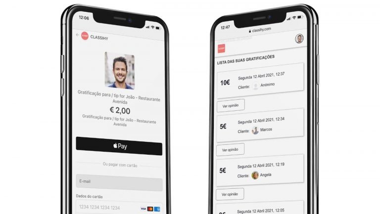 Startup portuguesa cria solução para dar gorjetas sem ser preciso uma app dedicada