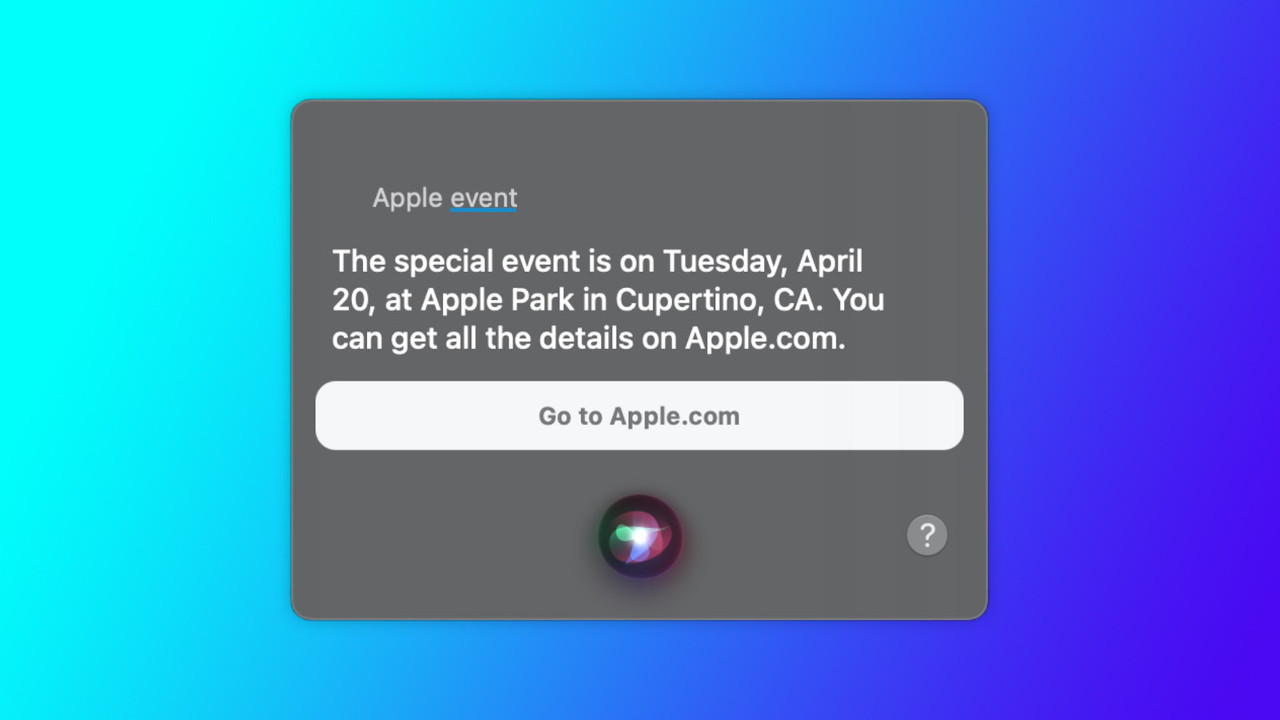 Siri evento Apple